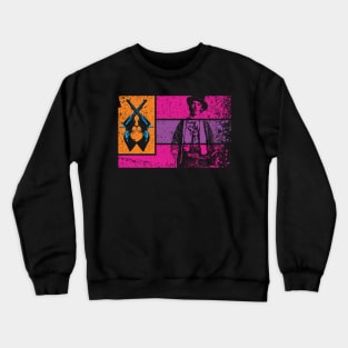 Unique Pop Billy The Kid Western Flag 80s colors Crewneck Sweatshirt